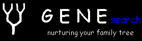 Genesearch Professional Genealogy logo